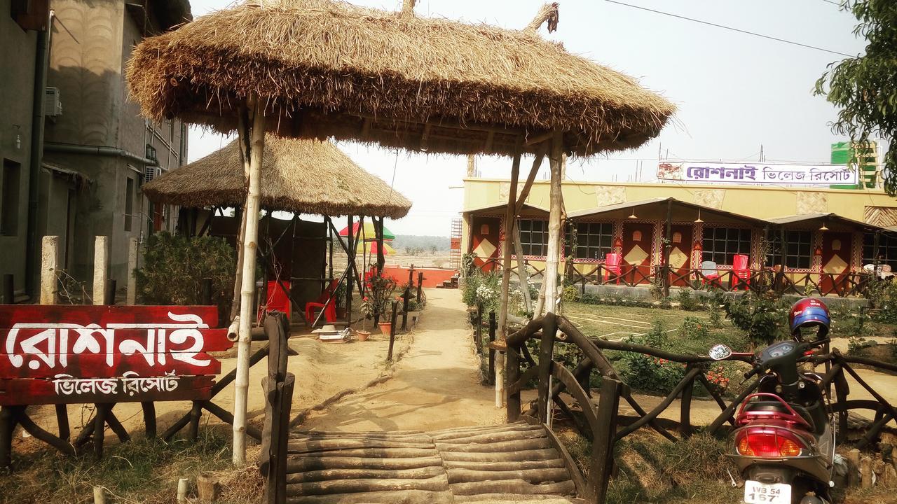 Roshnai Village Resort Bolpur Exteriör bild
